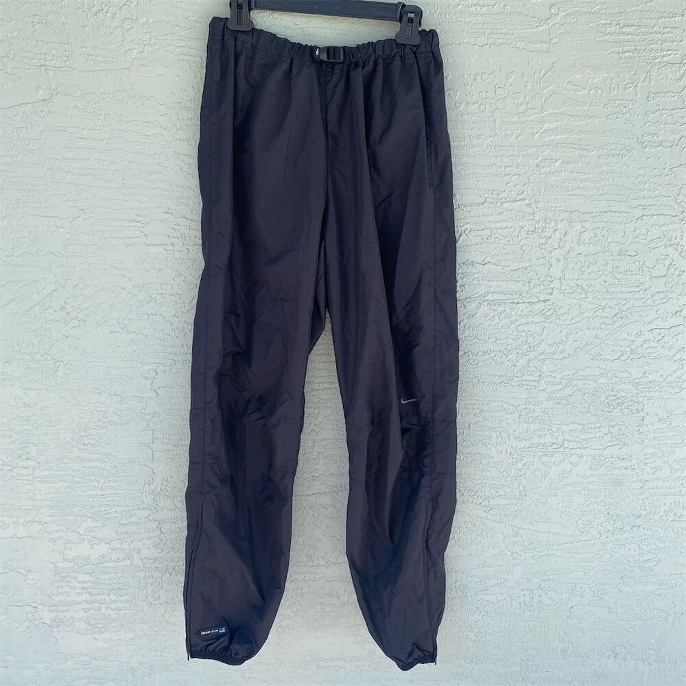 Vintage Nike ACG Men's Joggers Black Pants Size M Elastic Waistband